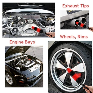 Multi Function Wheel Brushes Auto Detail Brush Washing Tool Cleaner